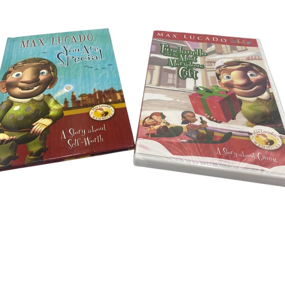 Max Lucado You Are Special and Punchinello‎ and the Most Marvelous Gift DVD Set